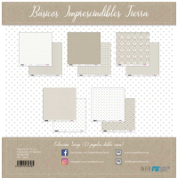 Papers For You Basicos Imprescindibles Tierra Scrap Paper Pack (10pcs) (PFY-3658)